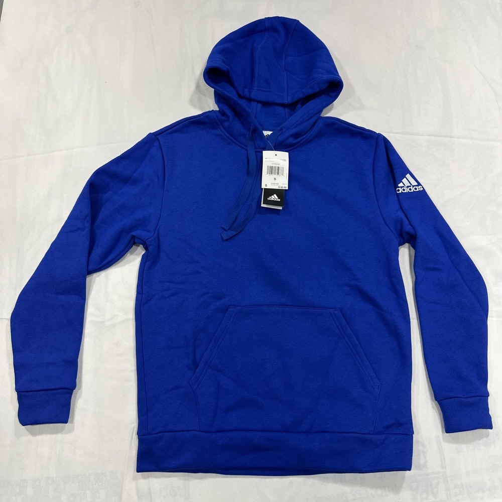NWT WOMENS ADIDAS SZ Small Royal Blue HOODIE